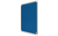 Nobo Pinnwand Premium Plus 90 cm x 120 cm, Blau