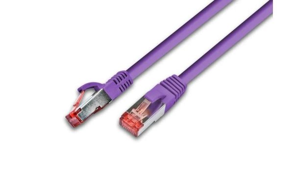 Wirewin Patchkabel  Cat 6, S/FTP, 2 m, Violett