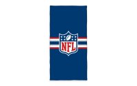 Herding Duschtuch NFL 75 x 150 cm, Blau/Grau/Rot