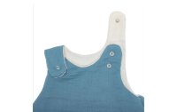 Julius Zöllner Baby-Ganzjahresschlafsack Musselin Blau Gr. 68/74