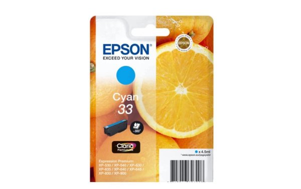 Epson Tinte T33424012 Cyan