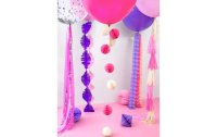 Partydeco Girlande Quasten 1.5 m, Rosa