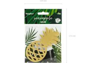 Partydeco Girlande Ananas 150 x 13 cm, Gold