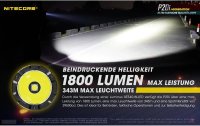 Nitecore Taschenlampe P20i 1800 Lumen