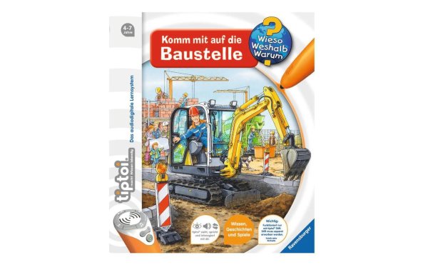 tiptoi Lernbuch WWW Komm mit auf die Baustelle