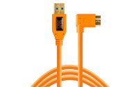 Tether Tools Kabel USB 3.0 Micro B Right Angle 4.6 Meter – orange
