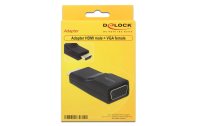 Delock Adapter HDMI - VGA Schwarz