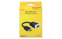 Delock Adapterkabel HDMI - VGA Schwarz