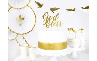 Partydeco Girlande Tauben 112 x 8.1 cm, Gold