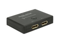 Delock Switchbox Displayport 2in/1Out, 2Out/1In, 4K/60Hz