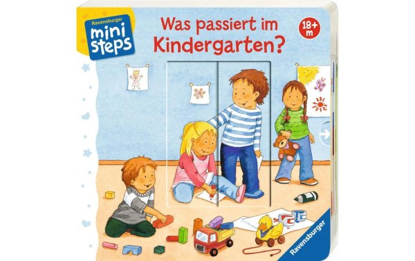 Ravensburger Bilderbuch ministeps: Was passiert im Kindergarten