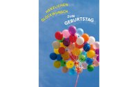Natur Verlag Geburtstagskarte Bunte Ballone 17.5 x 12.2 cm