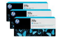 HP Tinte Nr. 771C (B6Y36A) Light Cyan (3er-Pack)