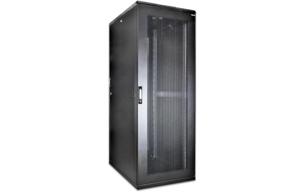 Wirewin Netzwerkschrank CAB PERF 600X1200X42U BL 42HE / Schwarz