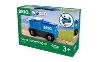 BRIO Eisenbahn Blaue Batterie-Frachtlok