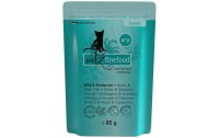 catz finefood Nassfutter No.21 Wild & Rotbarsch, 85 g