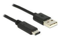 Delock USB 2.0-Kabel  USB A - USB C 1 m