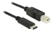 Delock USB 2.0-Kabel  USB C - USB B 1 m