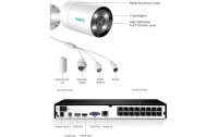 Reolink Überwachungsset RLK16-1200B8-A inkl. 3 TB HDD