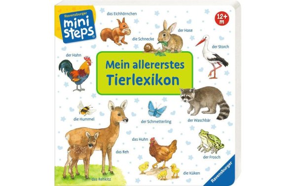 Ravensburger Bilderbuch ministeps: Mein allererstes Tierlexikon