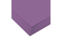 URSUS Tonzeichenpapier A4, 130 g/m², 100 Blatt, Lila