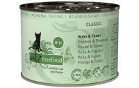 catz finefood Nassfutter No.15 Huhn & Fasan, 200 g