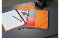 Oxford Notizheft International Meetingbook, A4 +, Liniert, Orange