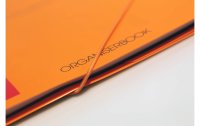 Oxford Notizheft International Organiserbook, A4 +, Liniert, Orange