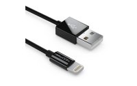 deleyCON USB 2.0-Kabel  USB A - Lightning 1 m