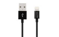 deleyCON USB 2.0-Kabel  USB A - Lightning 1 m