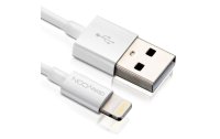 deleyCON USB 2.0-Kabel  USB A - Lightning 0.15 m