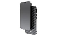 Black Rock Back Cover 360° Glass iPhone 14 , Real Carbon