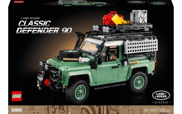LEGO® Icons Klassischer Land Rover Defender 90 10317