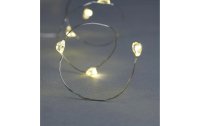Sirius LED Lichterkette Angel Hair Maggie Diamant, 3.9 m, Silber