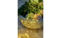 Sirius LED Lichterkette Angel Hair Maggie Diamant, 3.9 m, Silber