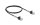 Delock Patchkabel mit Knickschutz Cat 6A, UTP, 1 m, Schwarz