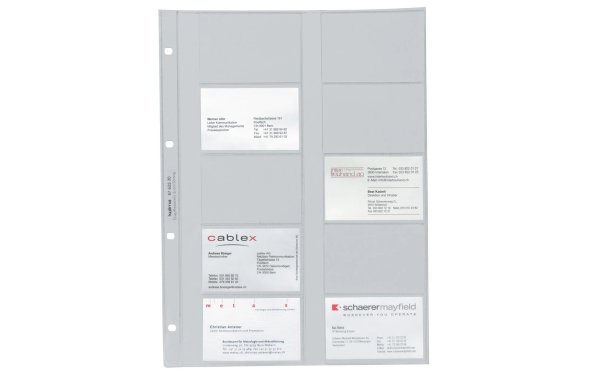 Kolma Zeigetasche A4 Copy Resistant für Karten 5 Stück