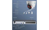 Reolink Überwachungsset RLK16-1200D8-A inkl. 4 TB HDD