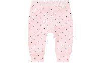 noppies Stoffhosen Neenah Rosa mit Herzen Gr. 62