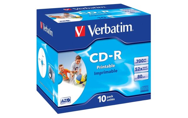 Verbatim CD-R 0.7 GB, Jewelcase (10 Stück)