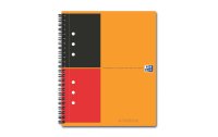 Oxford Notizheft International Activebook, A5 +, Liniert, Orange
