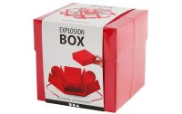 Creativ Company Geschenkbox Explosionsbox Rot