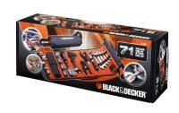 BLACK+DECKER Werkzeugset A7144 71 Teile