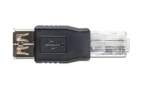 Delock USB 2.0 Adapter 10-teilig, inkl. Tasche