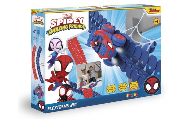 Smoby FleXtreme Spidey: Rennbahn-Set