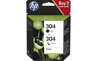 HP Combopack Nr. 304 (Tinte 3JB05AE) C/M/Y/BK