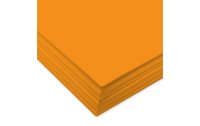 URSUS Tonzeichenpapier A4, 130 g/m², 100 Blatt, Goldgelb
