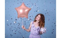 Partydeco Folienballon Star Rosegold