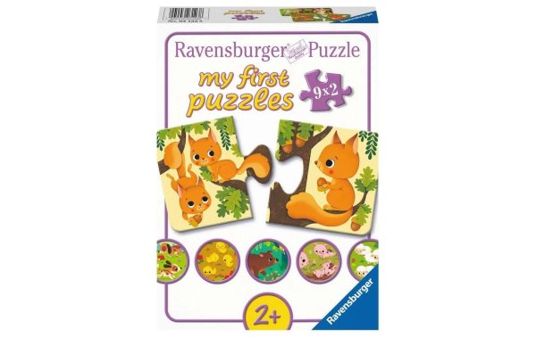 Ravensburger Kleinkinder Puzzle my first puzzles Tiere und ihre Kinder
