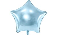 Partydeco Folienballon Star Hellblau